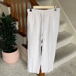 Talbots Casual Linen Pants 2p